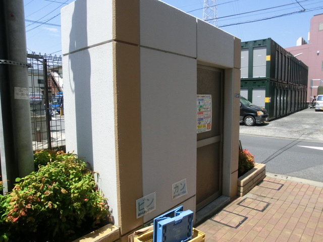 グレイスヴィラのその他共用部分|敷地内専用ごみ置き場有ります。