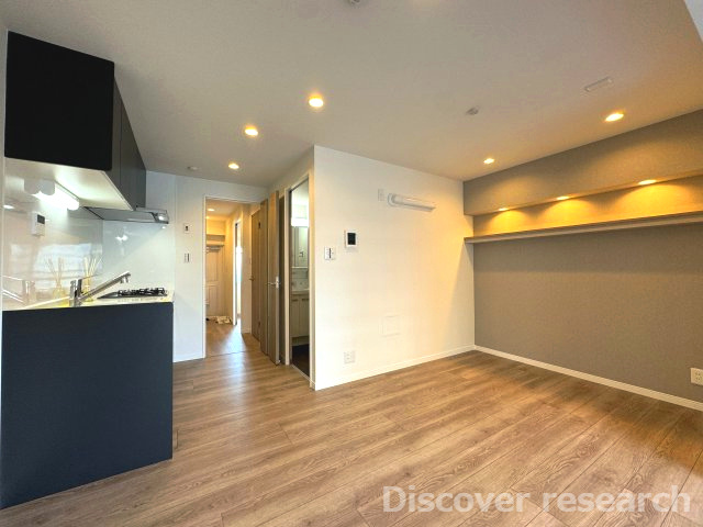 小金井ハイツのキッチン|【ダイニングキッチン（約6.5帖）】
コンパクトな間取りで永住にピッタリ。広すぎず狭すぎない約6.5帖のダイニングキッチンです。
