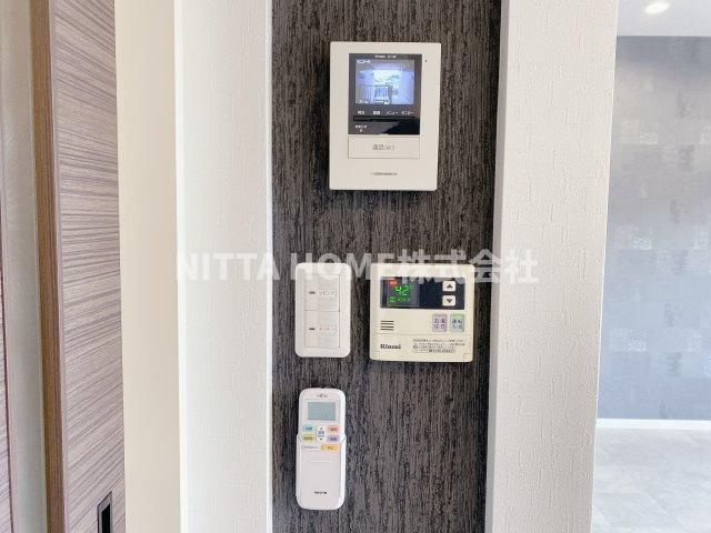 レジデンス　城南のセキュリティ|顔見て会話が出来るＴＶインターホン付き♪