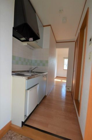 メゾンモデルノパドレの玄関