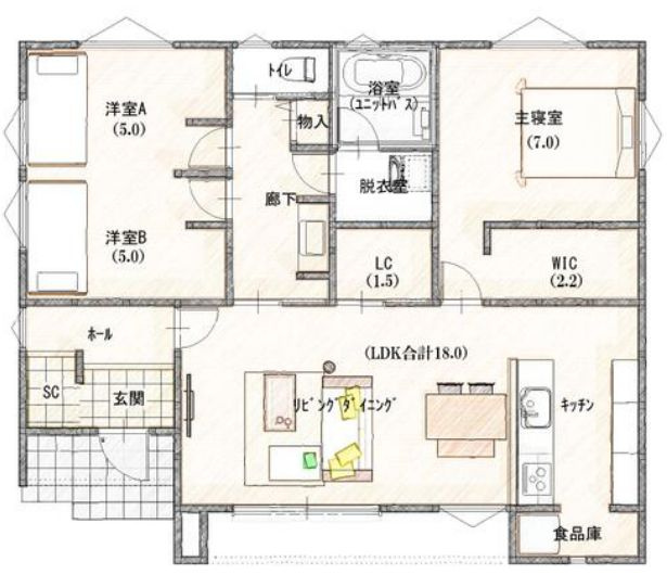 小山市横倉　3期　21号棟