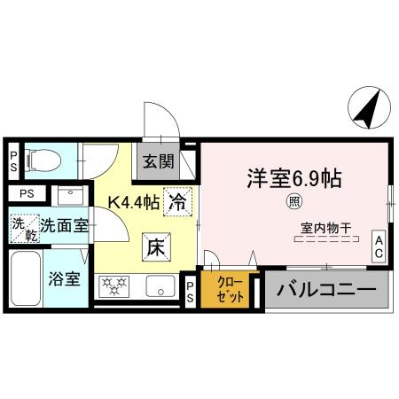 RIPOSO東加古川Ⅰの間取り