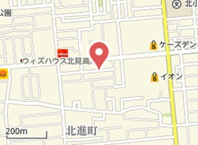 【地図】 | 北見市北進町１丁目１４番２７号　中古売家