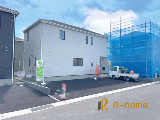 常陸大宮市石沢第4　新築戸建て　2号棟の外観|ご予約を頂ければ、『平日』はもちろん『早朝』や『夜間』もご見学可能です♪お気軽にお申し付けください♪