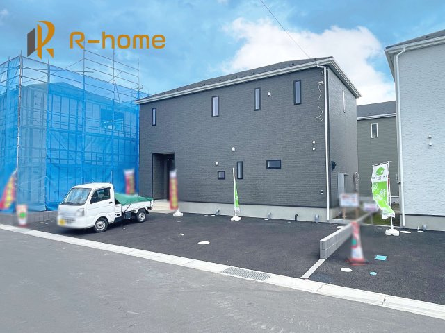 常陸大宮市石沢第4　新築戸建て　3号棟の外観|ご予約を頂ければ、『平日』はもちろん『早朝』や『夜間』もご見学可能です♪お気軽にお申し付けください♪