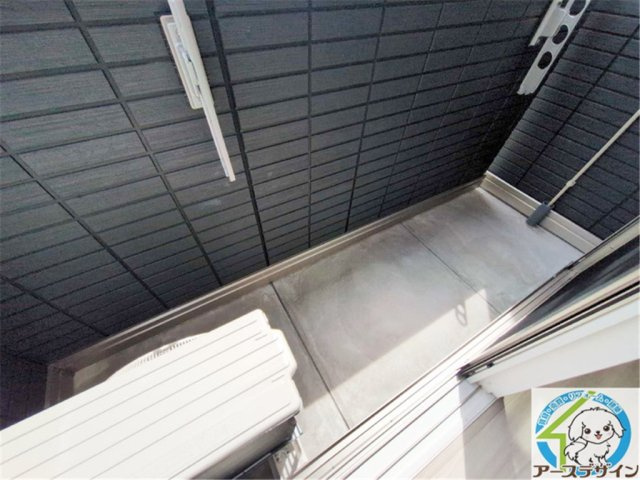 RIPOSO東加古川Ⅰのバルコニー|パース写真