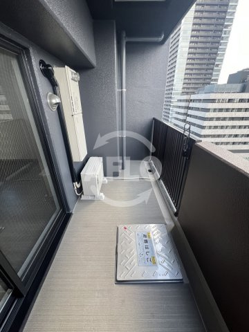 コンフォリア新梅田のバルコニー|コンフォリア新梅田　バルコニー