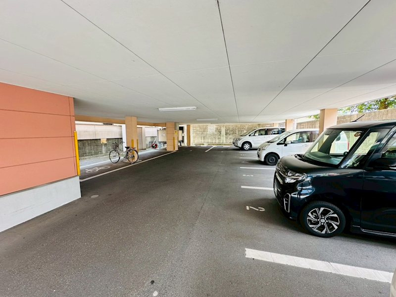 熊本市中央区出水２丁目の賃貸マンションの駐車場