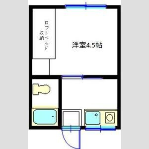 【間取り】 | シティコーポ今宿