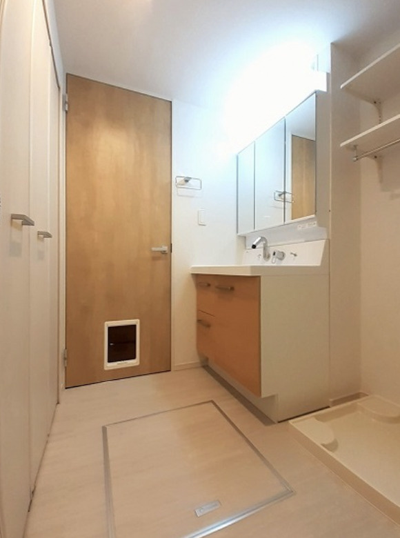 アジュール千川の独立洗面台