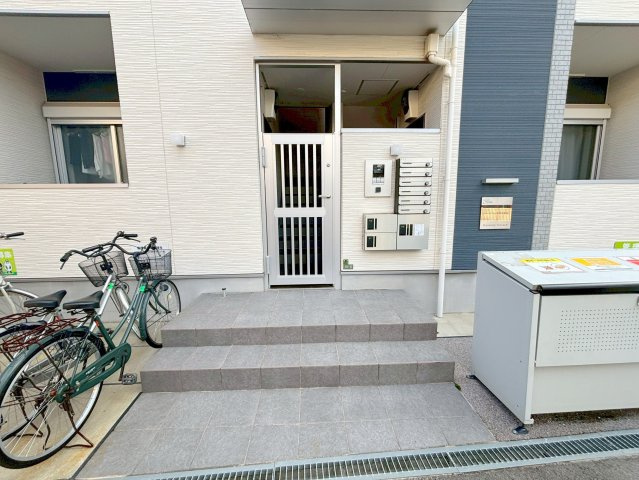 ハーモニーテラス柴島のエントランス