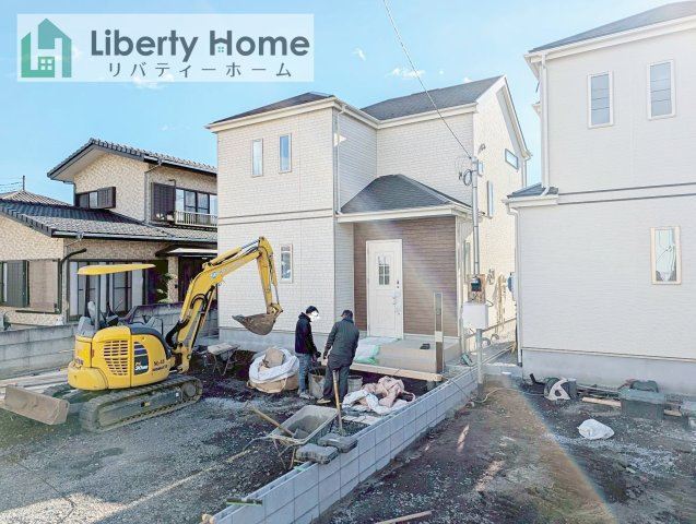 ひたちなか市牛久保2丁目　新築戸建　A号棟の完成予想図|ご予約をいただければ、『平日の空いた時間』『周辺物件まとめて見たい』『1件だけ見たい』ももちろん可能です♪
お気軽にお問合せください♪