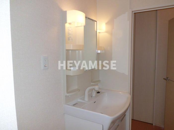 ルーラル諏訪A棟の洗面所