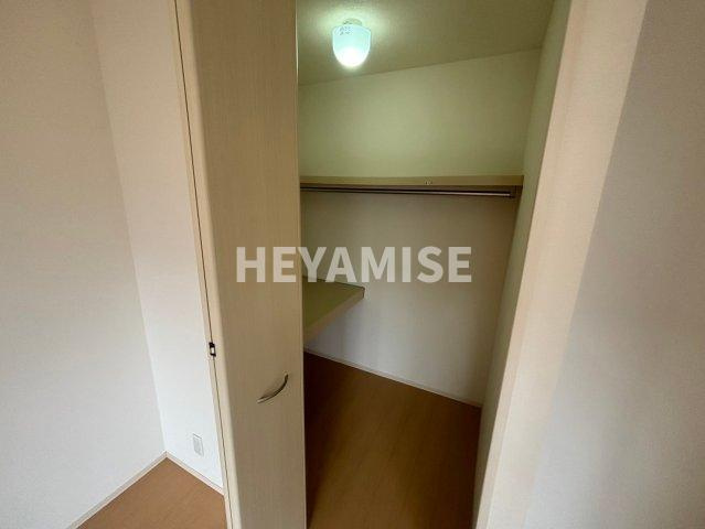 ルーラル諏訪B棟の収納|※室内画像は別号室のもの