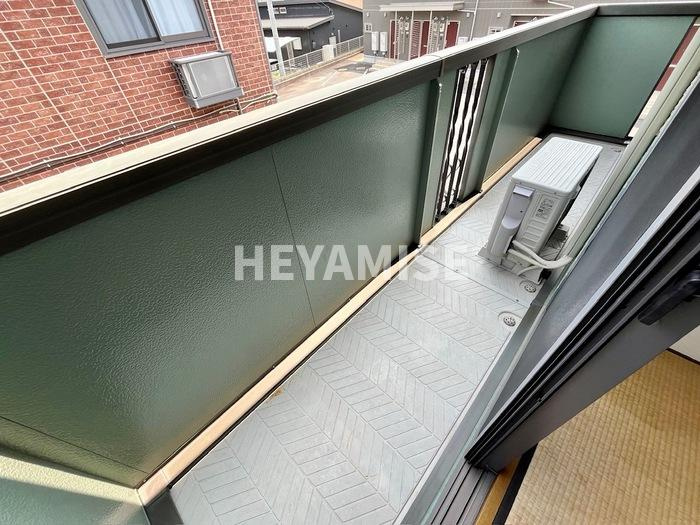 レジデンス原口Ⅱのバルコニー