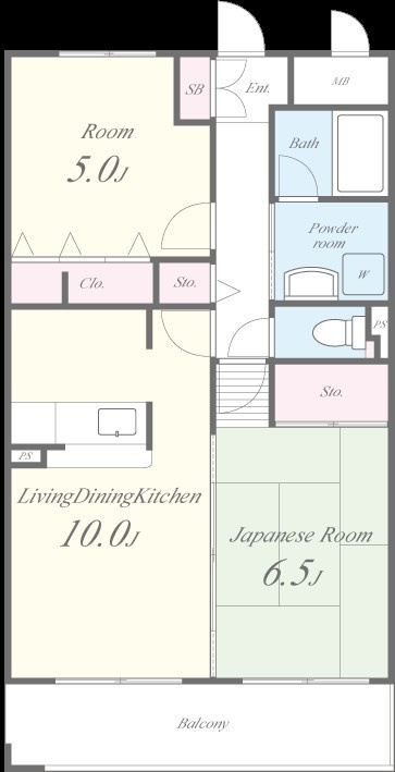 コンフォートヴィラの間取り