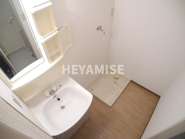 ロイヤルガーデン白岩C棟の洗面所|※室内写真は同物件の反転タイプとなります