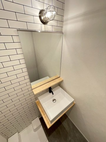 【独立洗面台】