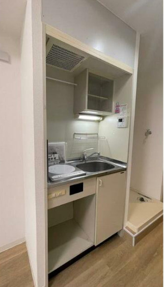 エスタ梅ヶ丘　浴室乾燥　IHコンロ　オートロックのキッチン