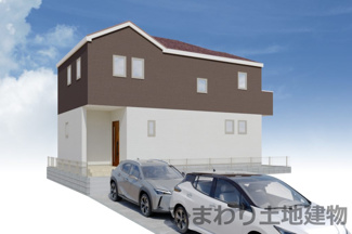 【間取り】 | 伊勢原市東大竹  3号棟 1期 | 網戸標準仕様　シャッター3箇所付　Ｗロックディンプルキー　バルコニー2箇所　食洗機・浄水器　浴室乾燥機+窓　全居室収納　リネンスペース　SC　LDK20帖