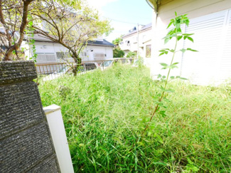 【庭】 | 山武郡九十九里町粟生　中古戸建 | 4LDK  九十九里海岸まで車約8分　閑静な分譲地内 倉庫付き  庭に駐車場新設スペースあり