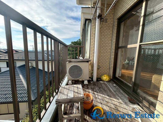 フドウ茅ヶ崎ハイツのバルコニー