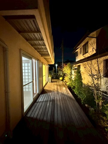 狭山市柏原中古戸建の庭