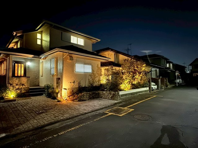 狭山市柏原中古戸建の前面道路含む現地写真