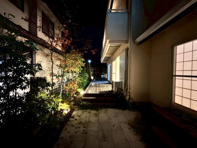 狭山市柏原中古戸建の庭