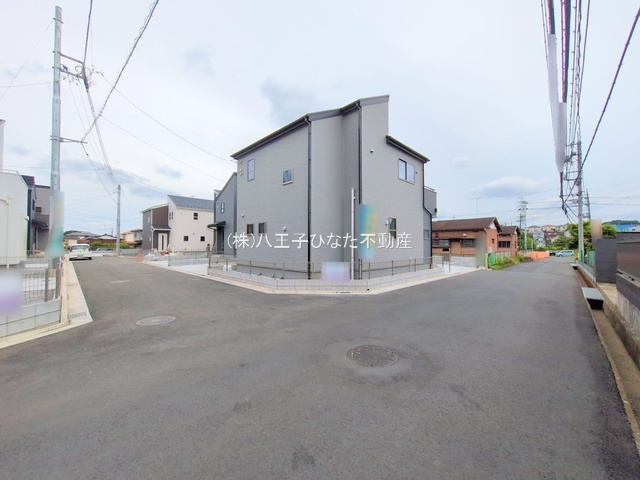 祝：成約済み　八王子市　石川町　新築戸建て　２期の前面道路含む現地写真|～仲介手数料無料☆八王子ひなた不動産～　八王子市石川町　新築戸建て