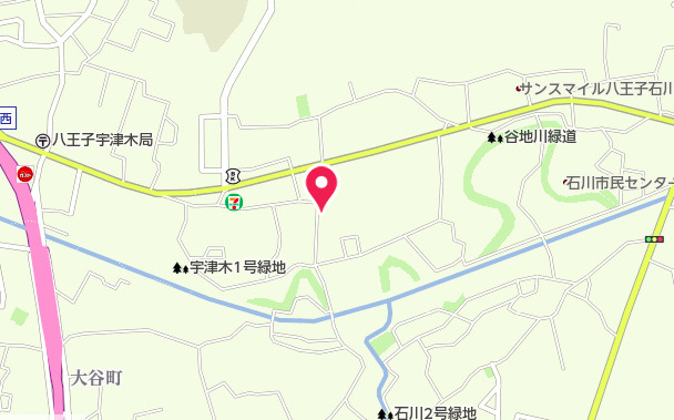 祝：成約済み　八王子市　石川町　新築戸建て　２期の地図|～仲介手数料無料☆八王子ひなた不動産～　八王子市石川町　新築戸建て