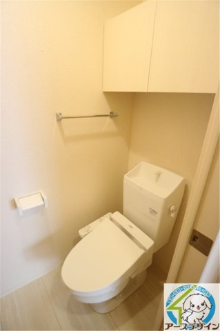 Felice Casa B棟のトイレ|パース写真