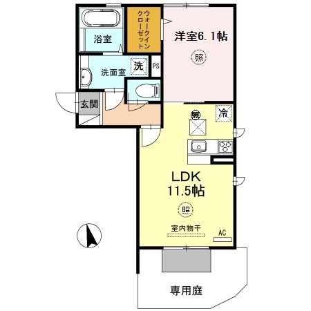 Felice Casa B棟の間取り