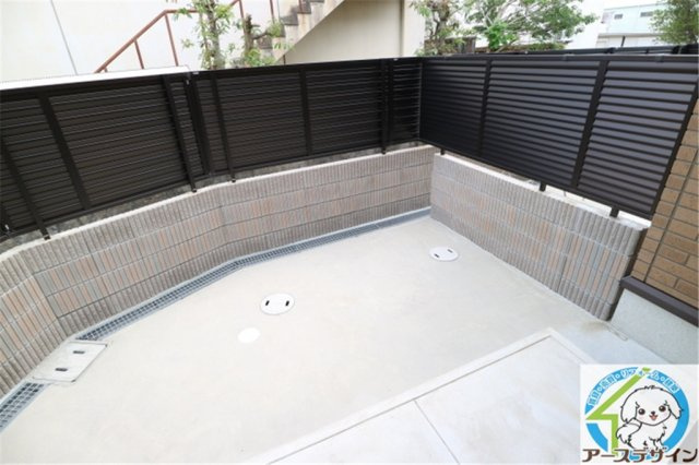 Felice Casa B棟の庭|パース写真