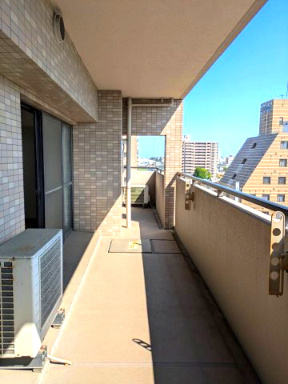 サーパス医大前第2のバルコニー