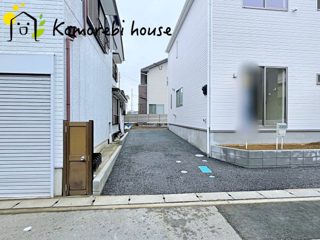 鴻巣市北新宿　第3　新築一戸建て　クレイドルガーデン　01の駐車場|駐車場です