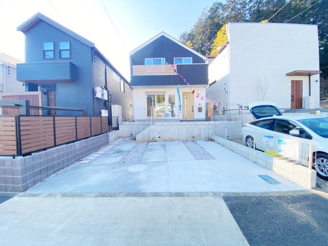 祝：成約済み　八王子市　長房町　新築戸建て　４期の前面道路含む現地写真|～仲介手数料無料☆八王子ひなた不動産～　八王子市長房町　新築戸建て