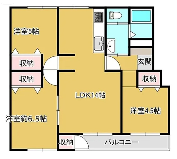 大宮七里グリーンハイツ6号棟