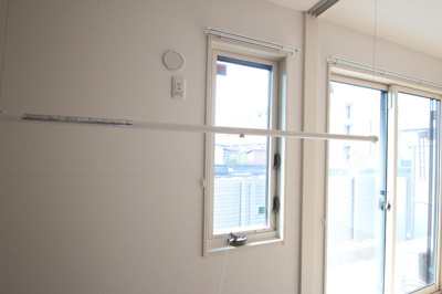  | プレジール下大利 弐番館 | 室内物干し