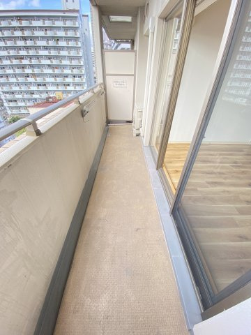 レユニール優のバルコニー