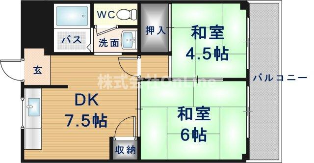 【間取り】 | TKスカイハイツ