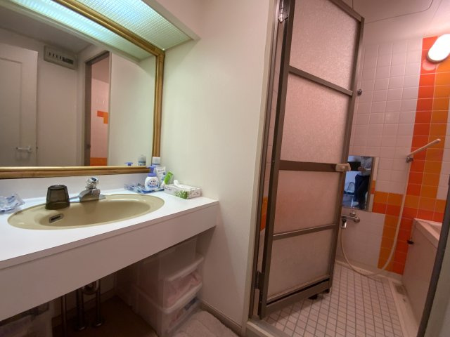 コースト・ビュー・サントピアの独立洗面台|洗面所