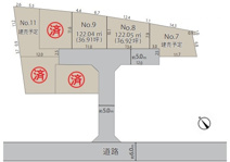 建築条件なし売地　国立市谷保　2区画の画像