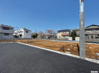 【前面道路含む現地写真】 | 建築条件なし売地　国立市谷保