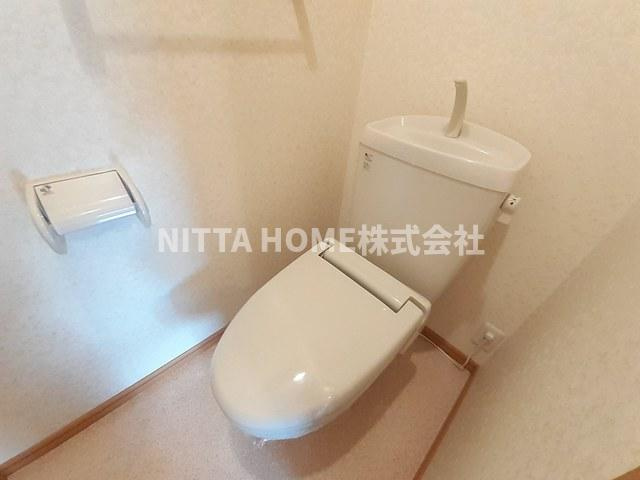 ウィル　ヴェスティージ　壱番館のトイレ|暖房便座を搭載しています＊