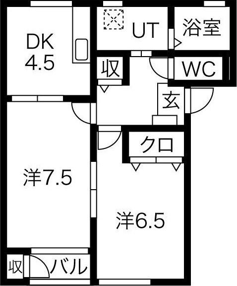 ステラAの間取り