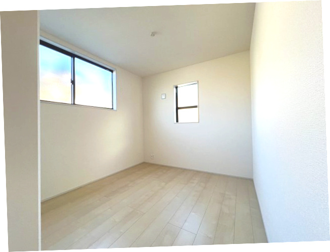 あきる野市草花　新築戸建全2棟の洋室|【洋室1】5.33帖