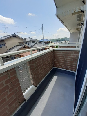 【バルコニー】 | グランサンセール | 陽当り良好です！