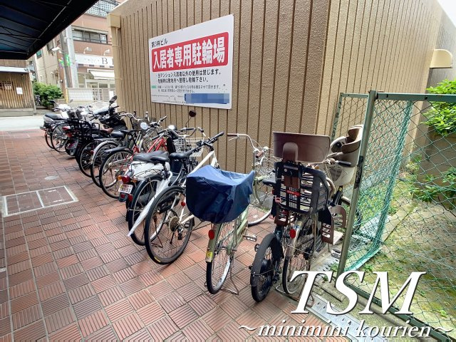 第３林ビルのその他共用部分|敷地内駐輪場