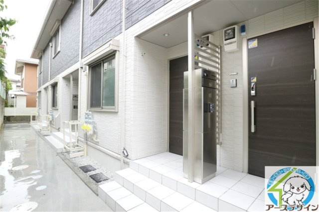 パークハイム七番館の外観|パース写真